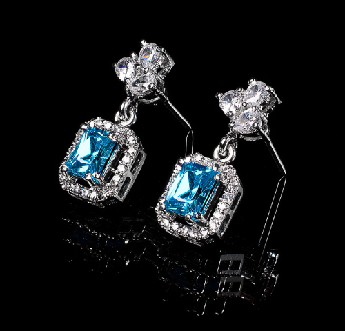 Crystal Drop Earrings