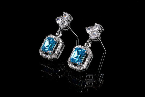 Crystal Drop Earrings
