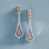 Floral Stone Earring Floral Stone Earrings