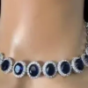 Sapphire Chocker Sapphire Stone Choker